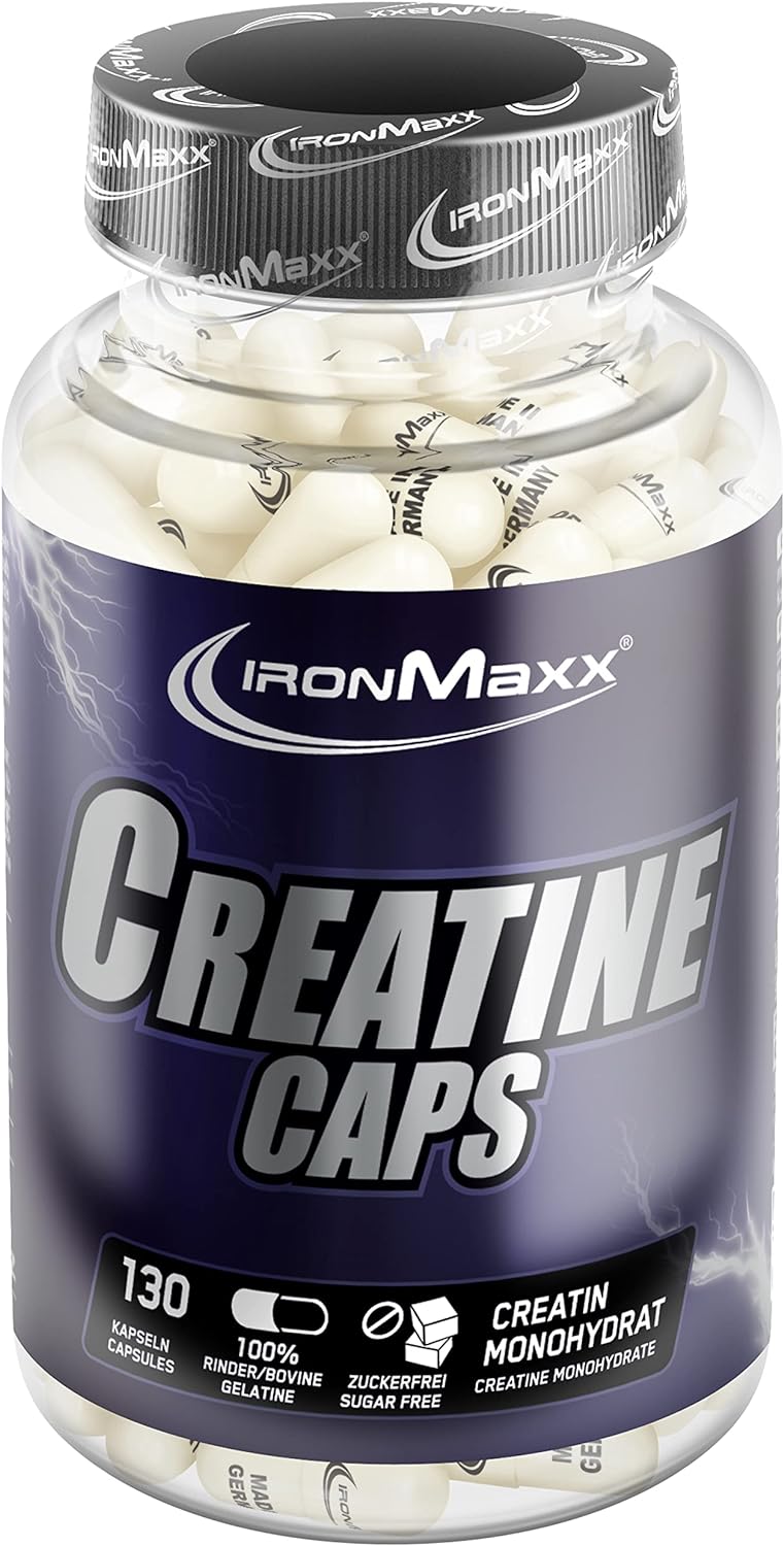 IronMaxx Creatine Caps 130 Capsules