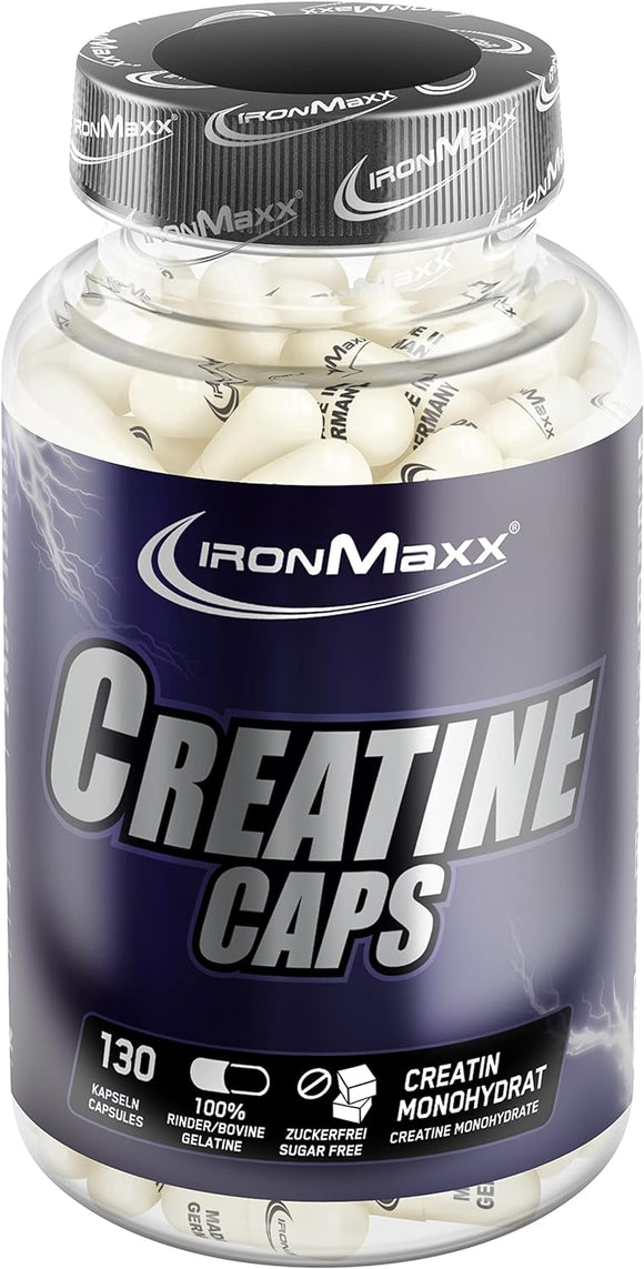 IronMaxx Creatine Caps 130 Capsules