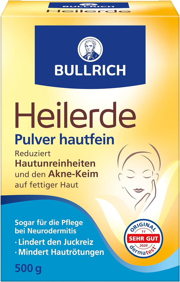 Bullrich Healing Clay Powder for Acne treatment 500 g