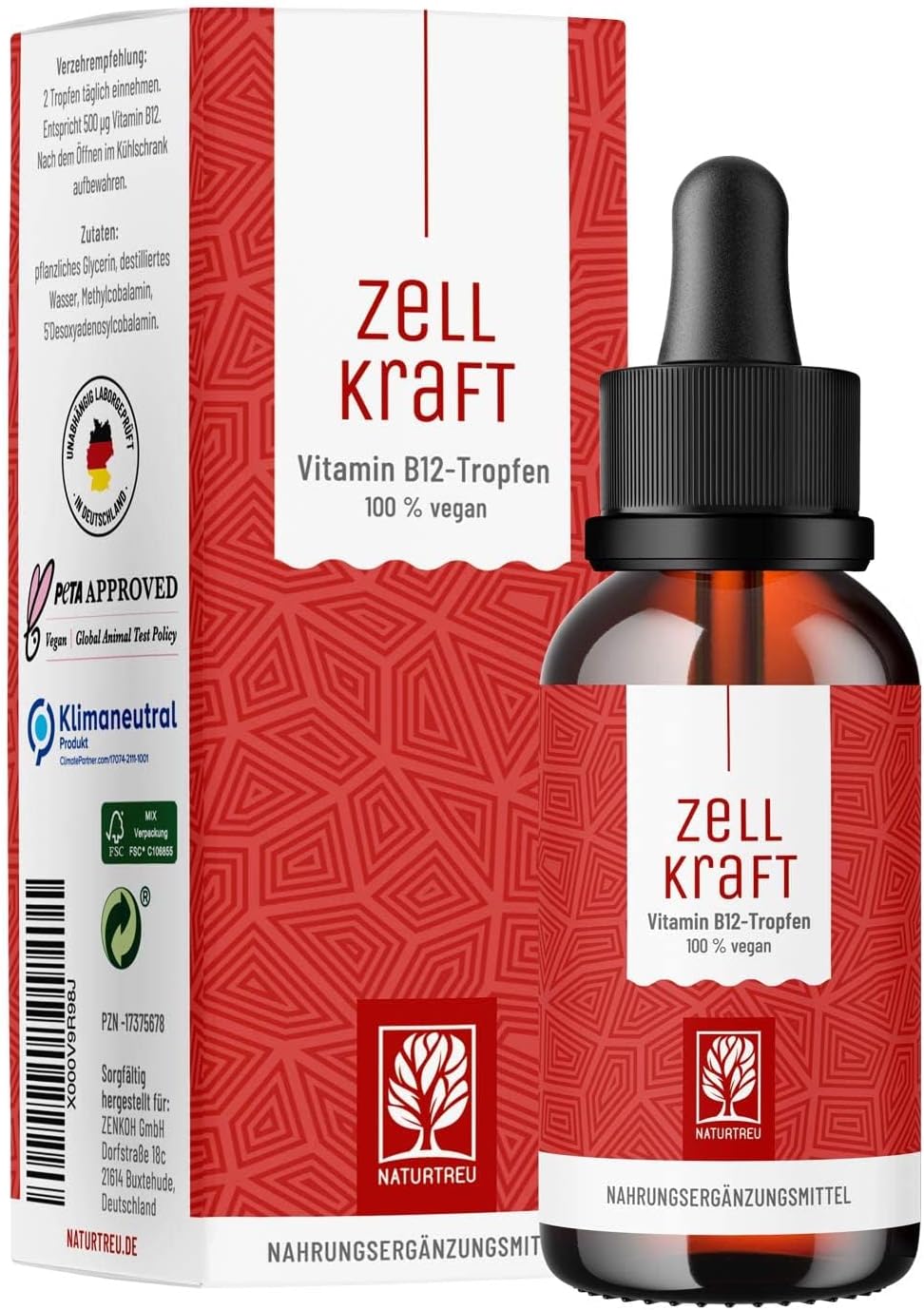NATURTREU® Vitamin B12 Drops 50 ml
