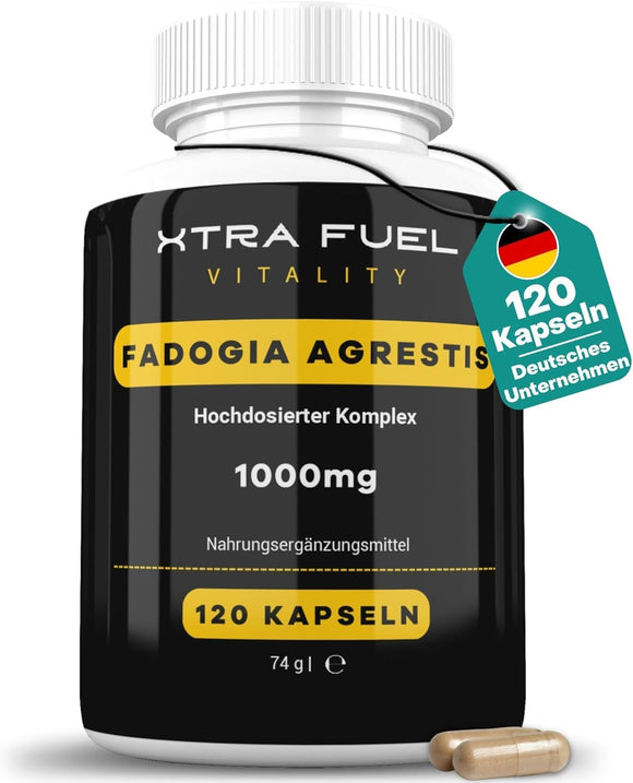 Fadogia Agrestis | 1000 mg Daily Dose | 120 Capsules