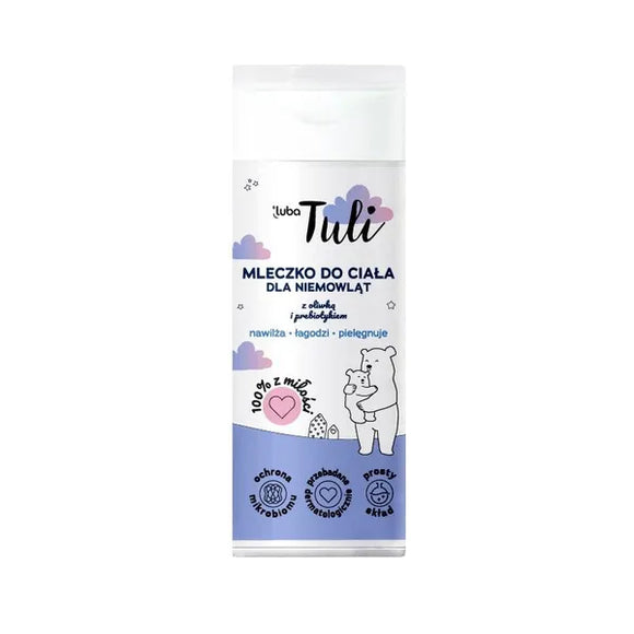 Luba Tuli Children's body lotion with olives and prebiotics 200 ml