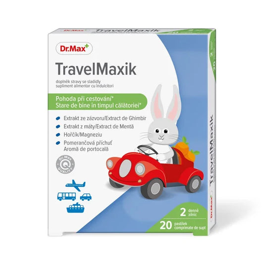 Dr. Max TravelMaxik travel nausea relief 20 pastilles