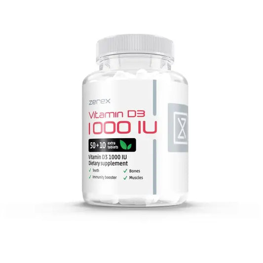 Zerex Vitamin D 1000 IU 60 tablets