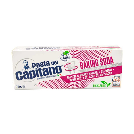 Pasta del Capitano Whitening Baking Soda toothpaste 75 ml