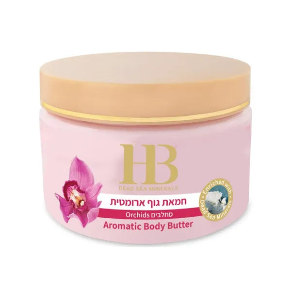 H&B Dead Sea Minerals Aromatic Body Butter Orchid 350 ml
