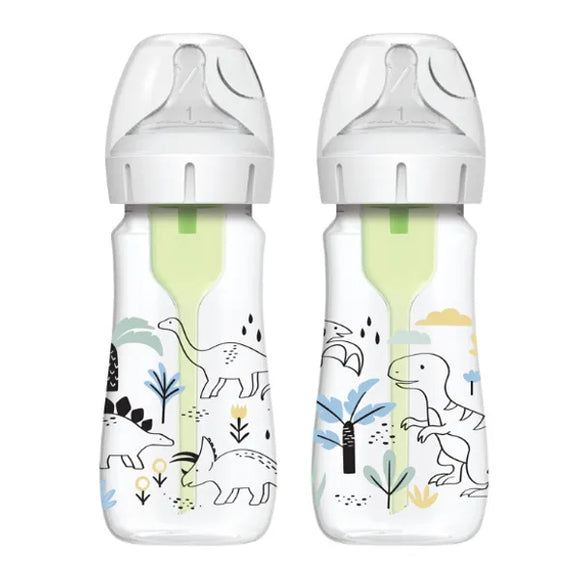 Dr.Browns Baby bottle Anti-colic Options+ Dino 270 ml 2 pcs