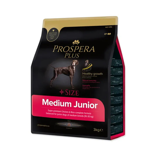 PROSPERA Plus Medium Junior chicken with rice 3 kg