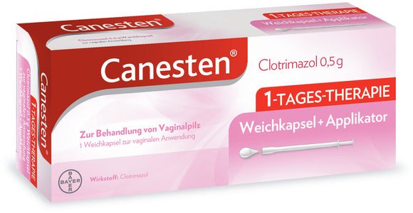 Canesten Clotrimazole 0.5g - 1 soft capsule