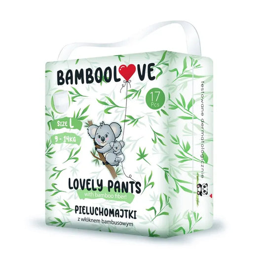 Bamboolove Lovely Pants Disposable diapers size L 9-14 kg 17 pcs