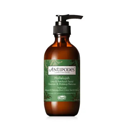Antipodes Hallelujah Lime & Patchouli Cleanser & Makeup Remover 200 ml
