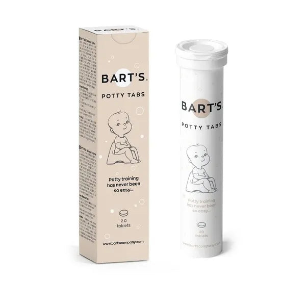 BART'S POTTY TABS 20 Effervescent potty tablets