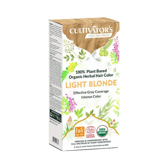 Cultivator's Organic Herbal Hair Color Light Blonde