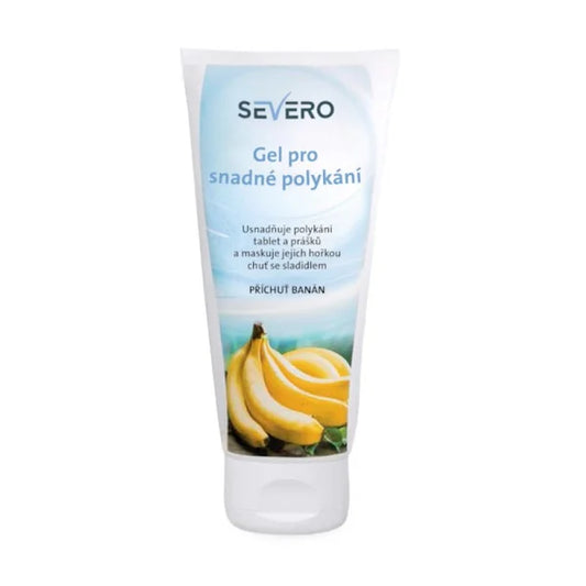 SEVERO Gel for easy medicine swallowing banana flavor 150 ml