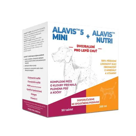 Alavis 5 MINI 90 tablet + Alavis Nutri 200 ml