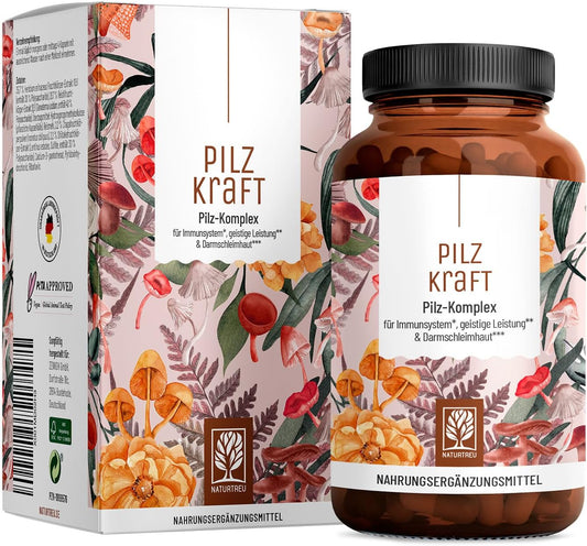 NATURTREU® Pilzkraft Mushroom Complex 120 Capsules
