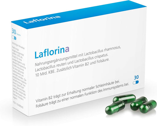 Laflorina - Regeneration of the vaginal flora 30 Capsules
