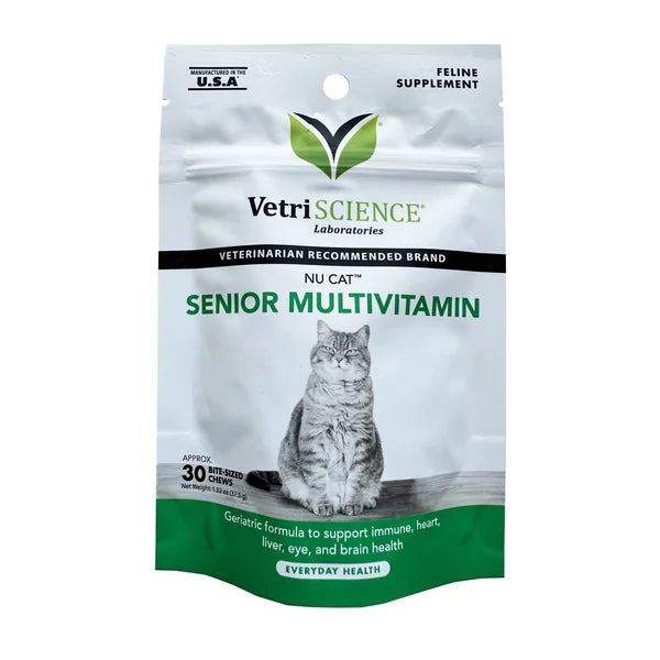 VetriScience Nu Cat Senior Multivitamin 30 pcs