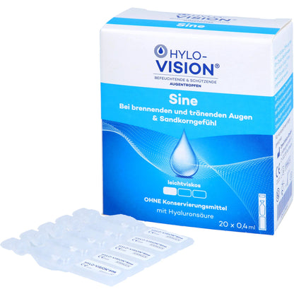 Hylo-Vision, 20 single-dose pipettes