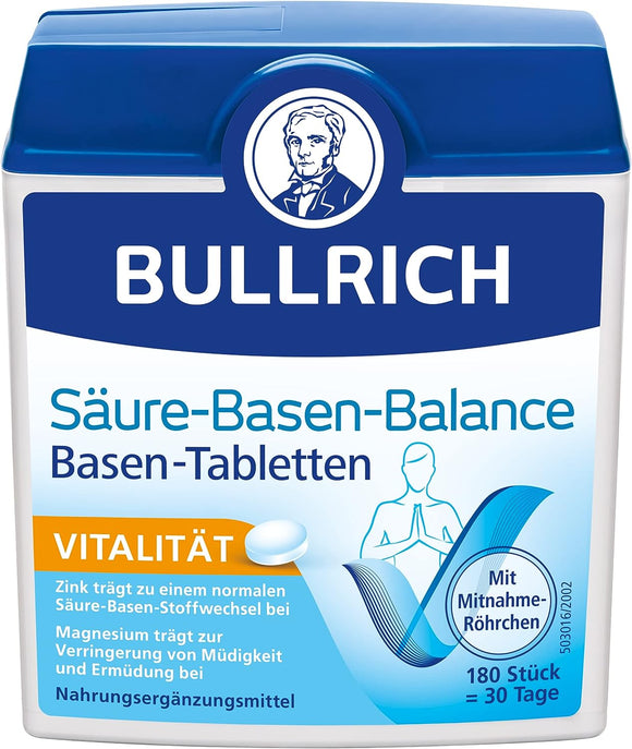 Bullrich Acid-Base Balance 180 tablets
