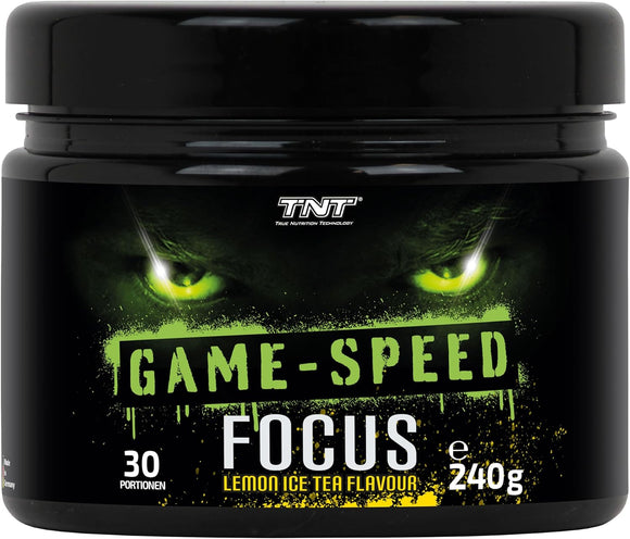 TNT Game Speed Focus Lemon Iced Tea 240 g