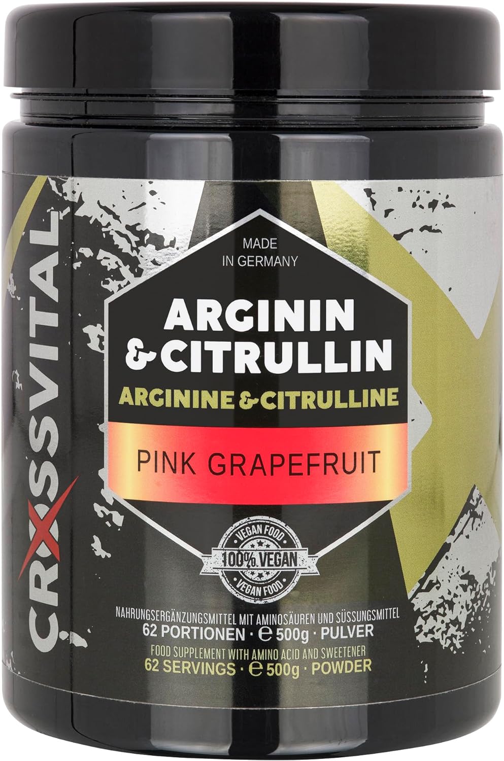 L-Arginine & L-Citrullin Powder (Pink Grapefruit) 500 g