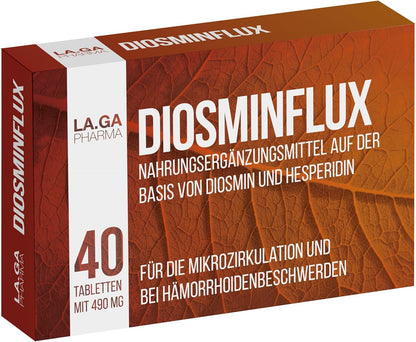 Diosminflux 490 mg - 40 tablets