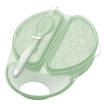 Dr.Browns Travel bowl with spoon 4m+