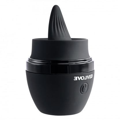 Evolved Tongue Tied Vibrator Black