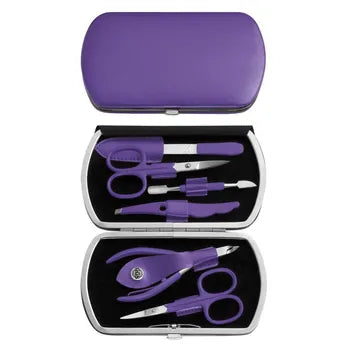 GGS Solingen NO 319-11 Manicure set 6 parts lilac