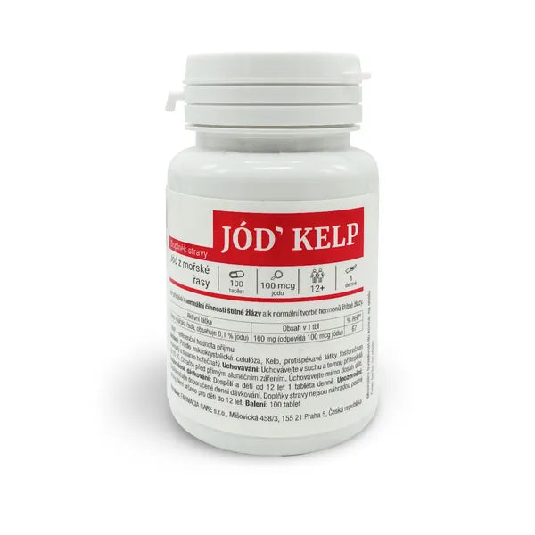 Red health care Iodine KELP 100 tablets