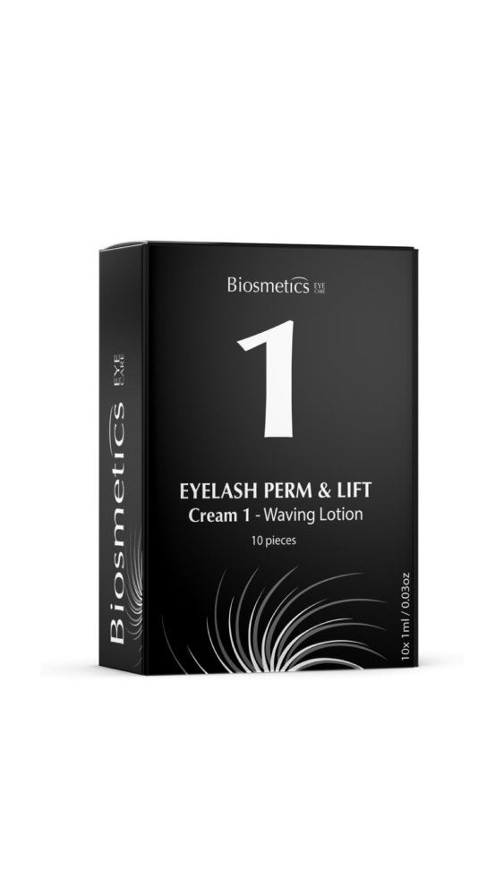 BIOSMETICS Eyelash Perm & Lift Cream 1 - Waving Lotion 10 pcs x 1 ml