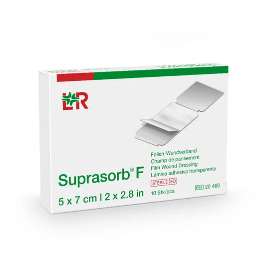 Suprasorb F, 5 x 7 cm Film Wound Dressing 10 pcs