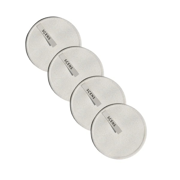 SCENS Disques Beauté Washable bamboo make-up remover pads 4 pcs