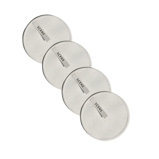 SCENS Disques Beauté Washable bamboo make-up remover pads 4 pcs