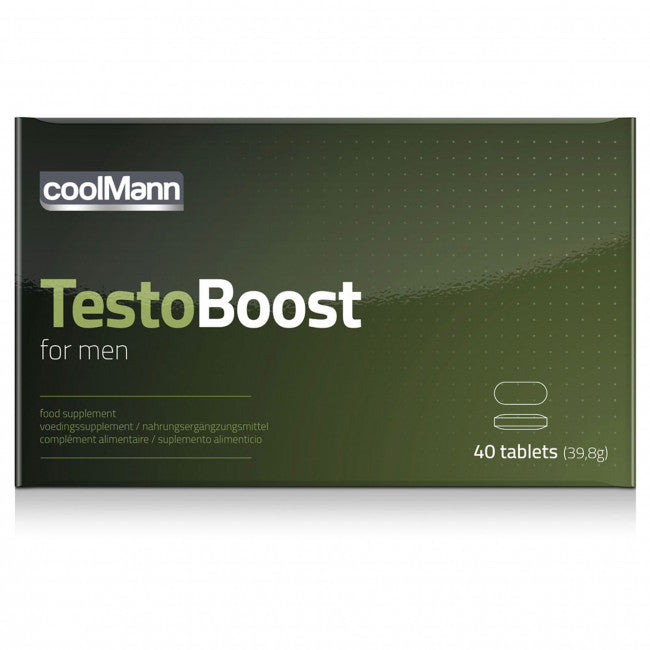 Cobeco Pharma CoolMann TestoBoost for Men 40 tablets