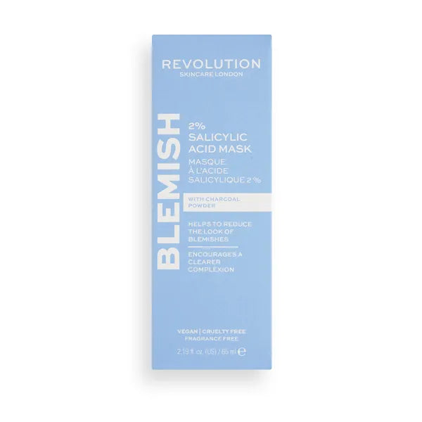 Revolution Skincare Blemish 2% Salicylic Acid face mask 65 ml