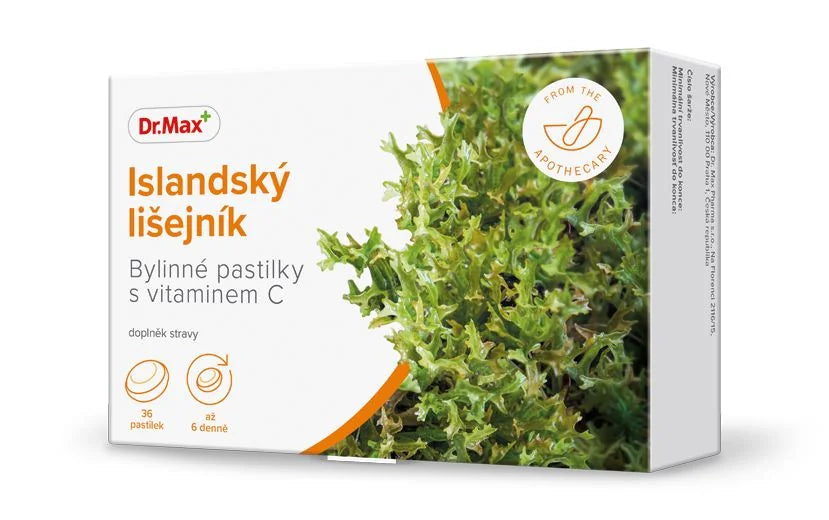Dr. Max Icelandic Lichen Herbal Lozenges 36 Lozenges