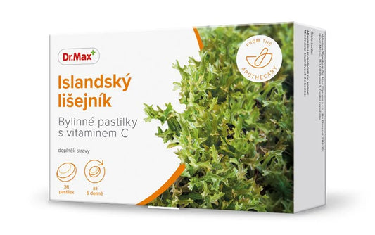 Dr. Max Icelandic Lichen Herbal Lozenges 36 Lozenges