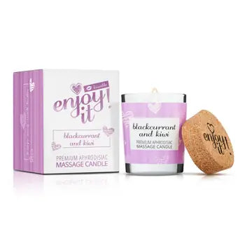 MAGNETIFICO enjoy it! Blackcurrant-kiwi massage candle 70 ml