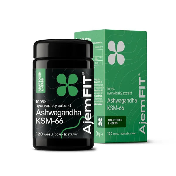AjemFIT Ashwagandha KSM66® - 120 capsules
