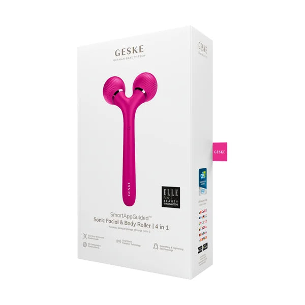 GESKE Sonic Facial&Body Roller 4-in-1