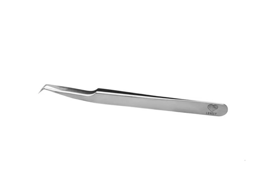 LOVELY eyelash tweezers "Soft" 45/7, curved