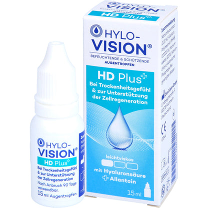 Hylo-Vision HD plus eye drops, 15 ml