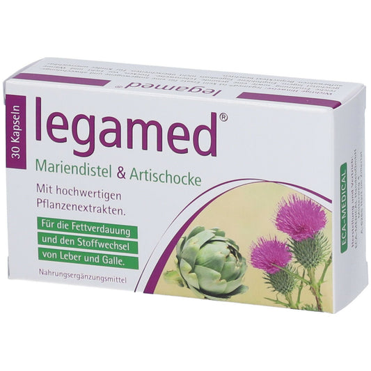 Legamed Milk Thistle Artichoke 30 capsules