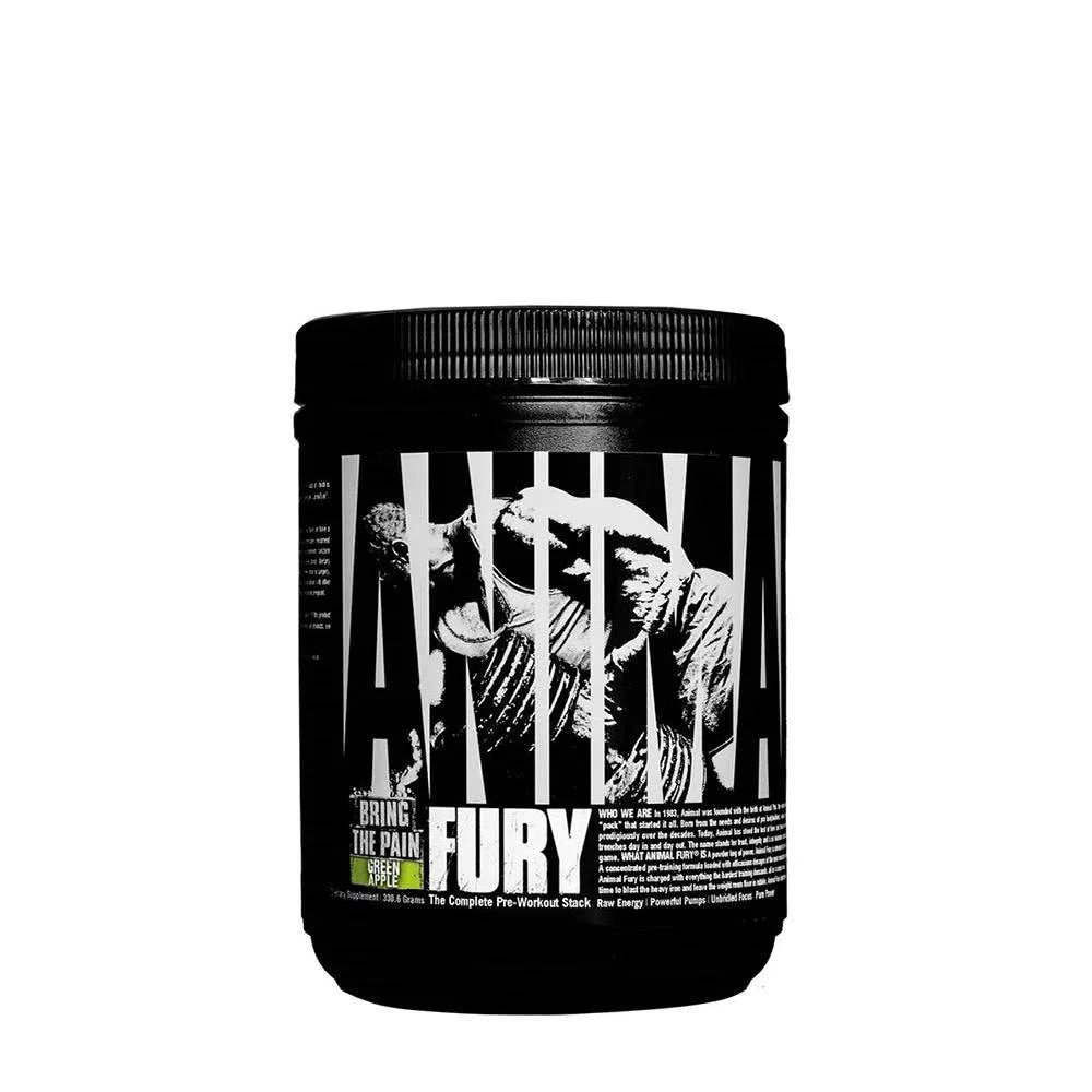 UNIVERSAL NUTRITION ANIMAL FURY (20 SERVINGS, GREEN APPLE)