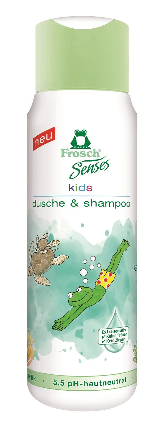 FROSCH Senses 2-in-1 Kid's Shower & Shampoo 300ml