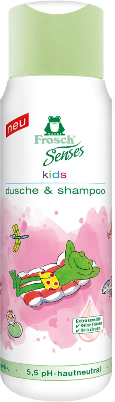 FROSCH Senses 2-in-1 Kid's Shower & Shampoo 300ml