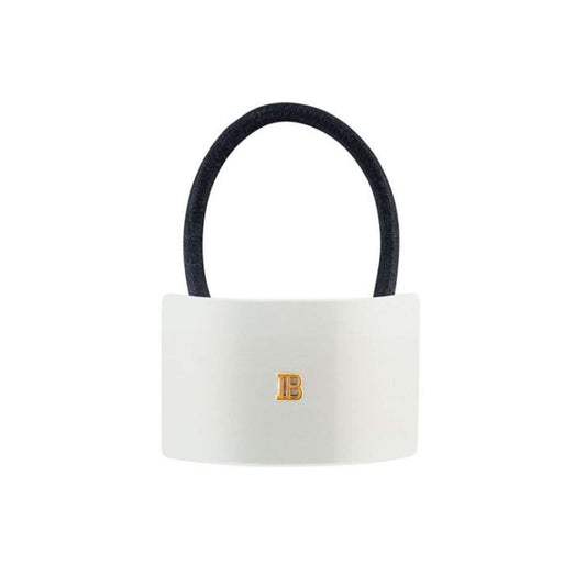 BALMAIN Elastique pour cheveux WHITE Handmade hair band