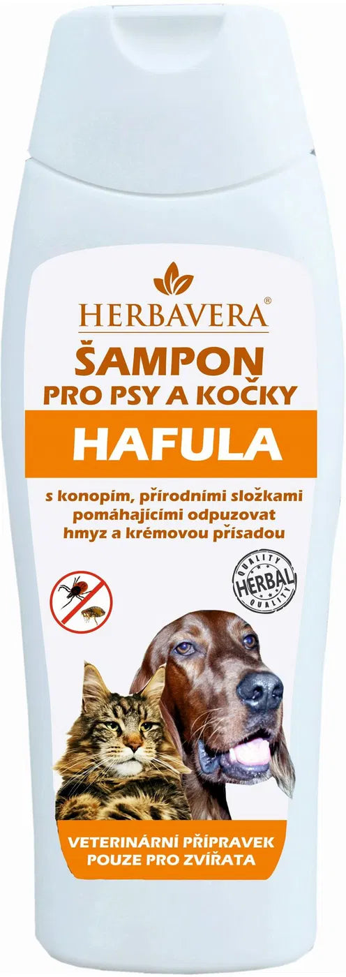 Hafula antiparasitic shampoo for dogs and cats 250 ml